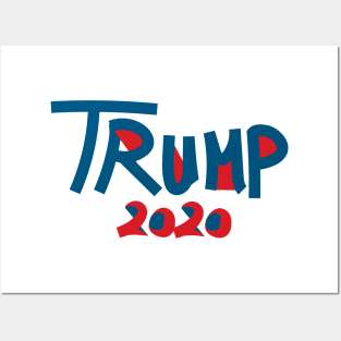 vote for trump 2020 Posters and Art